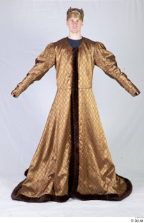 Photos Medieval King in Gold Suit 1 Medieval Clothing a…
